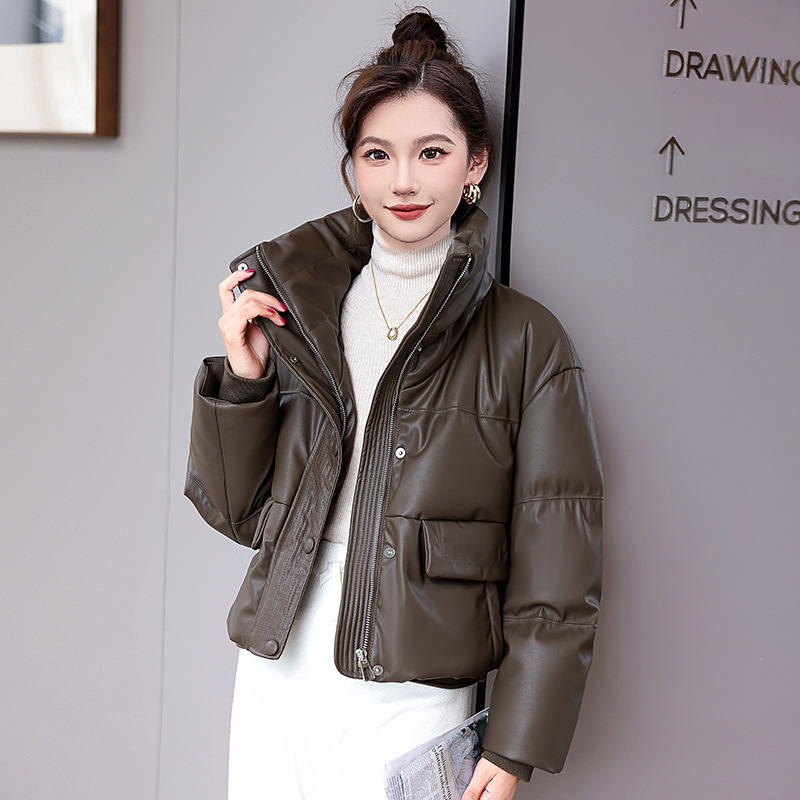 (Mới) Mã L1329 Giá 3890K: Áo Da Nữ Hatde Hàng Mùa Xuân Thu Đông Dày Ấm Thời Trang Nữ Chất Liệu G06 Sản Phẩm Mới, (Miễn Phí Vận Chuyển Toàn Quốc).