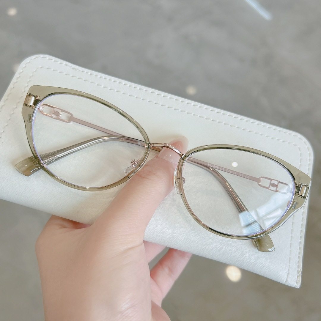 Butterfly Frame Glasses Frame Simple All-match Glasses Frame Trendy Men and Women Glasses Frame S12008