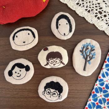 Japanese-Style Cotton-Filled Accessories, Armbands, Handmade DIY Brooches, Semi-Finished Accessories, Cartoon Bag Keychains, Pendant Materials