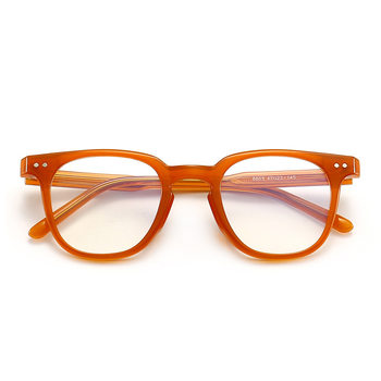 New Fashion Men's and Women's Glasses Frame Transparent Frame Flat Mirror Red Book Internet Red GM Anti-Blue Glasses Frame