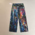 8041 colorful flower blue