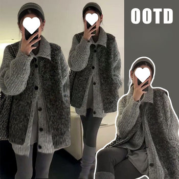 Autumn and Winter Korean Fashion Suits, Fashionable Vests, Cardigans, Sweater Jackets, Maternity Winter Two-Piece Sets
