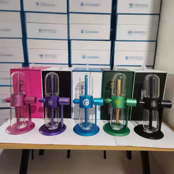 Cross-border hot selling gravity Hookah double gravity rotating Hookah full color spot Hookah Pipe