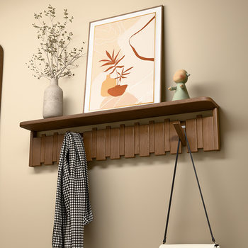 Piano Key Hanger Wall Wall Hanging Entrance Storage Rack Not Space Living Room Entrance Door Hook Coat Rack