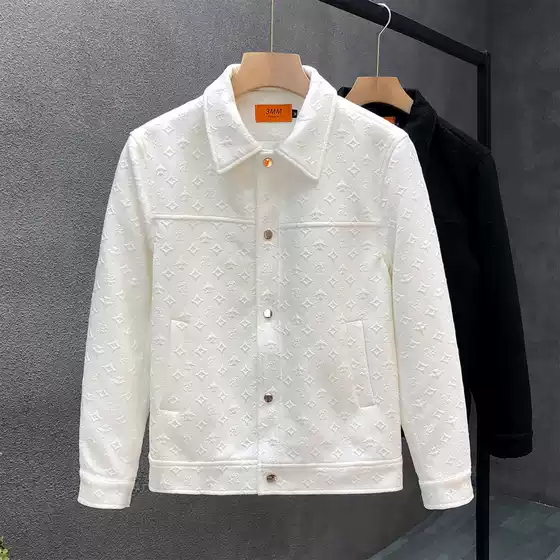 Men's Spring and Autumn Slim Fit Jacket 2024 New Explosions Men's Spiritual Guy Jacket Casual Clothes