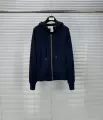 Dark blue zipper jacket