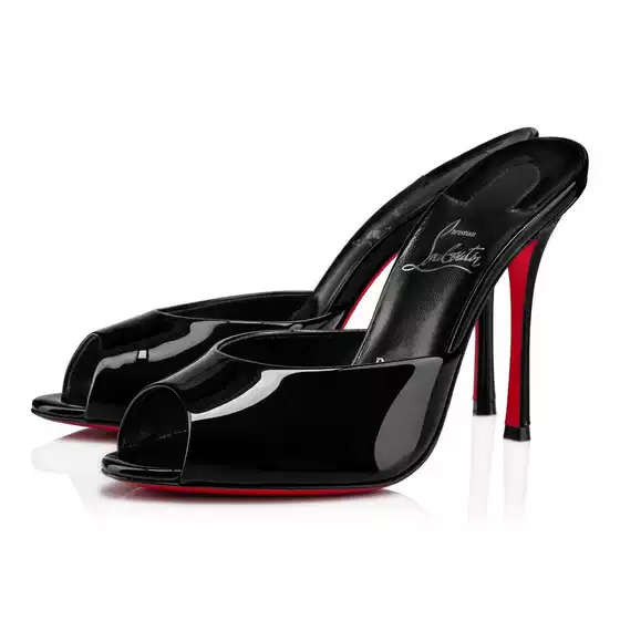 Foreign Trade French Style cl European and American Red Bottom Women's Stiletto High Heels Sexy Pointed Shallow Mouth Single Shoes High Heels Fish Toe Women's Shoes