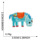 Оригинальная этикетка для компьютерной вышивки mini pony embroidery sticker p самоклеящийся чехол для мобильного телефона diy декоративная накладка-патч-наклейка mini 9