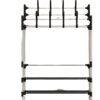 Simple Floor Shoes and Hats Rack Coat Rack Shoes Rack Integrated Rack Household Bedroom Living Room Hanger Hallway Shoes and Hats Rack