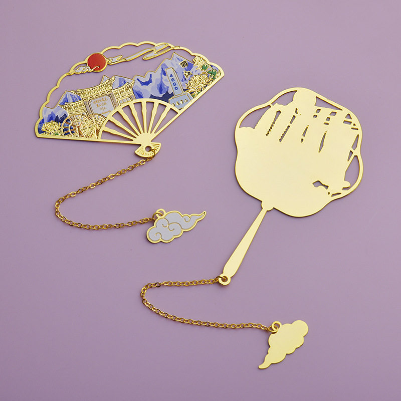 Original Bookmark Yunnan Dali Lijiang Ancient City Xishuangbanna Shangri-La Tourist Attractions Cultural and Creative Souvenirs