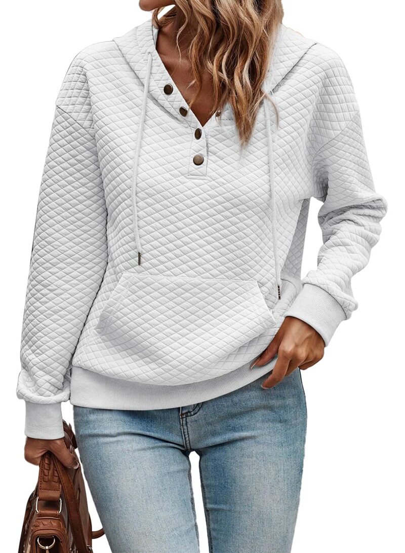 Autumn Long Sleeve Cardigan Solid Color Button Detail Lightweight Casual Wear Versatile Layering Wholesale
