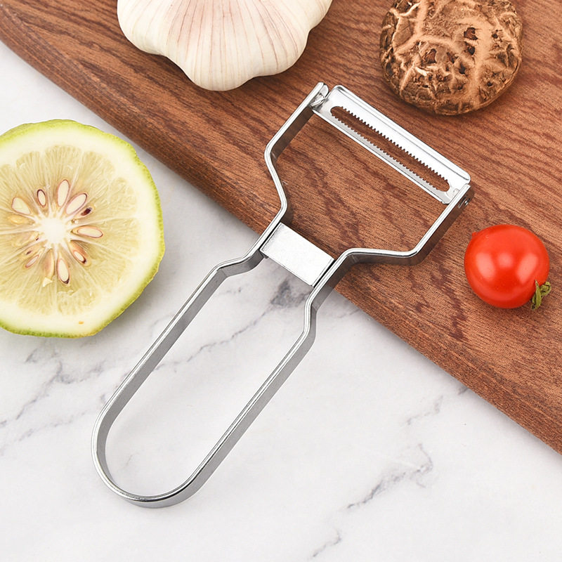 Stainless Steel Peeling Knife Apple Peeling Knife Melon Planer Kitchen Multifunctional Scraping Knife Fruit Knife Potato Peeler