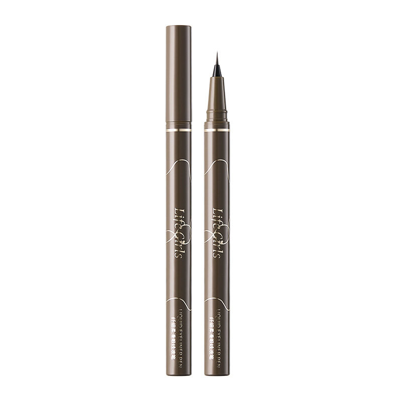 Xierui Lifegirls Slim and Smooth Liquid Eyeliner Pen Waterproof and Non-Smudged Long-Lasting Makeup Novice Ultra-Fine Eyeliner Pen