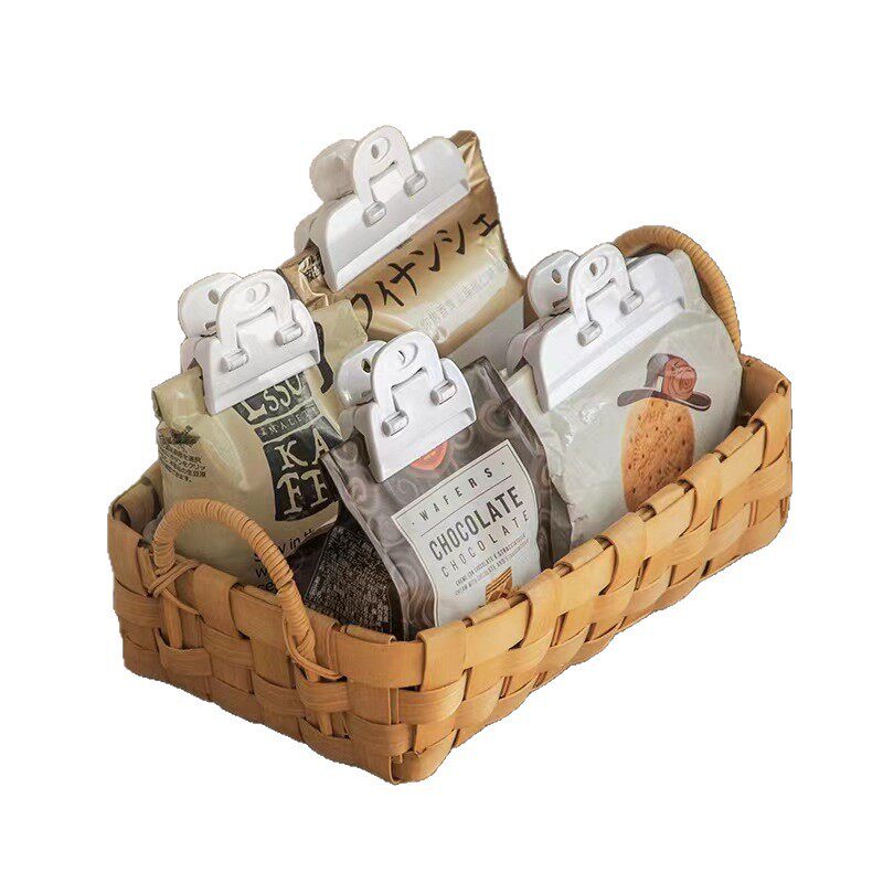 Japanese Simple Snack Clip Household Food Bag Sealing Clip Kitchen Organizer Bag Sealing Clip Food