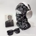 Camouflage gray face mask
