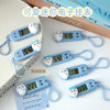 Cartoon Cute Electronic Watch Xiaoji Xiaoba Mini Portable Small Hanging Watch Student High-Definition Digital Display Time Date Stopwatch