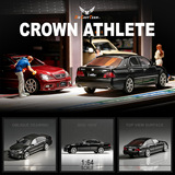 DCT1:64 Toyota Crown 12-го поколения Легкосплавная модель автомобиля Имитация статических миниатюр Коллекция украшений