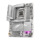 Материнская плата GIGABYTE Ice SCULPTURE X870 AORUS ELITE WIFI7 ICE поддерживает разрешение 9950X\9800X3D mini 4