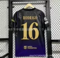 Barcelona away rodri #16 fan edition