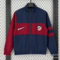 Atletico madrid royal blue retro windbreaker