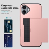 Подходит для чехла для мобильного телефона iPhone17ProMax Apple 16 sliding push card card 14 ощущение кожи 15 защитный чехол от падения