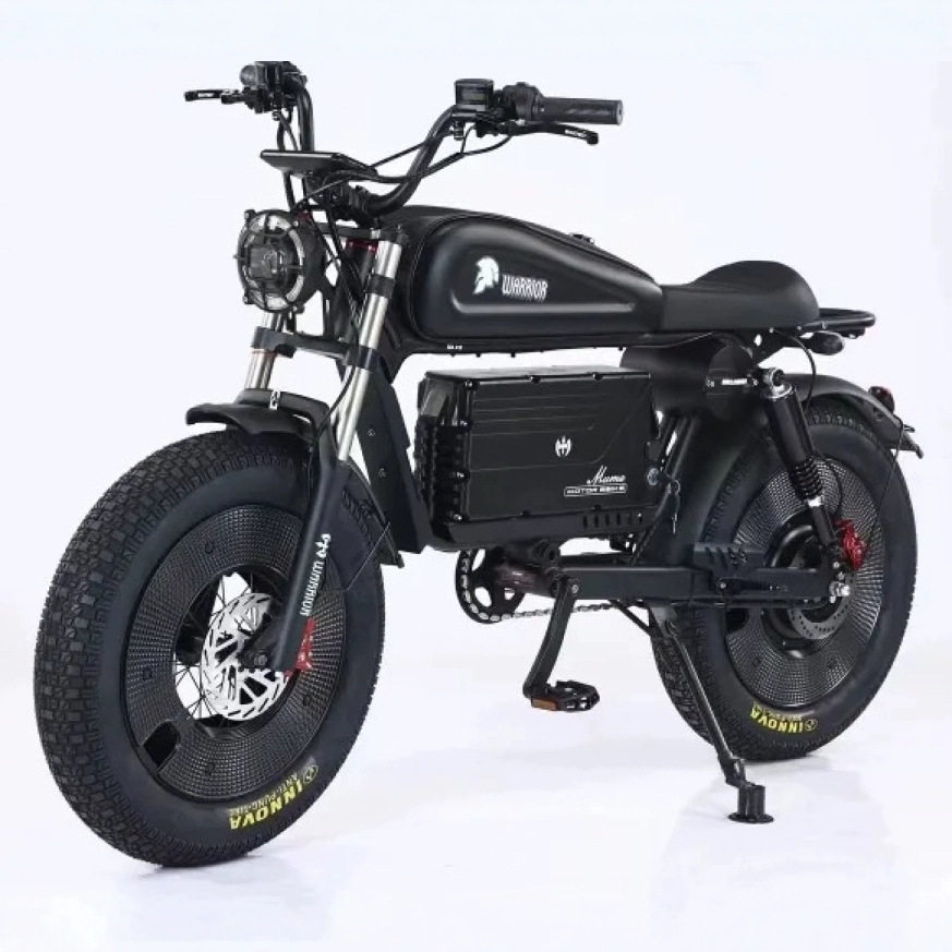 Внешняя торговля Мотоцикл Harley мощностью 3000 Вт экспортный внедорожный аккумулятор с электроприводом, автомобиль с литиевой батареей в стиле ретро, двухколесный электрический Изображение 1