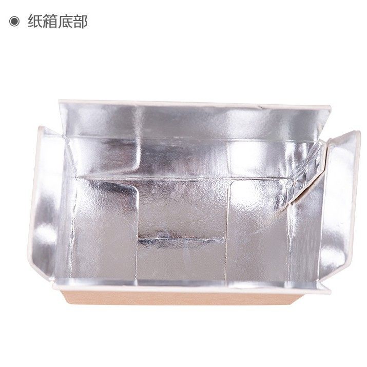 Low Price Spot Slightly Defective Treatment Thickened Kraft Paper Aluminum Foil Insulation Transportation Carton Refrigerated Foam Factory Direct Supply