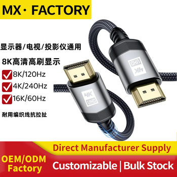 Cross-Border USB C to HDMI Cable Adapter 4K60Hz High-Definition Computer Monitor Mobile Phone Screen Projection Adapter