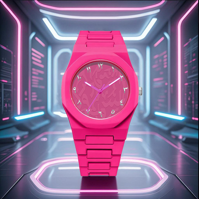 In-Stock Popular Middle Eastern Watches for Men and Women Dopamine Style Men's Quartz Watch Niche Watch Factory Direct Sale