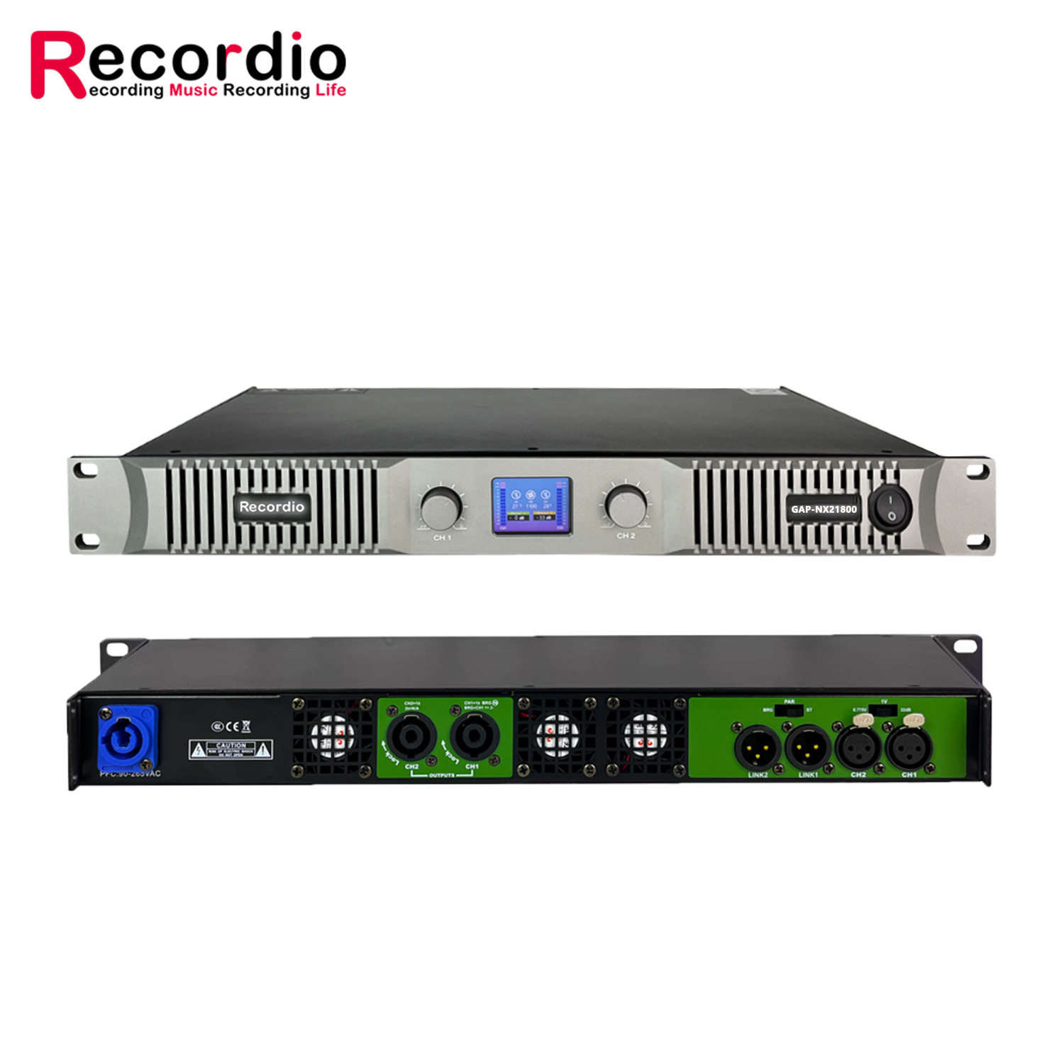 Manufacturer cross-border power amplifier 1800W * 2 high quality class D stage nightclub power amplifier professional digital amplifier