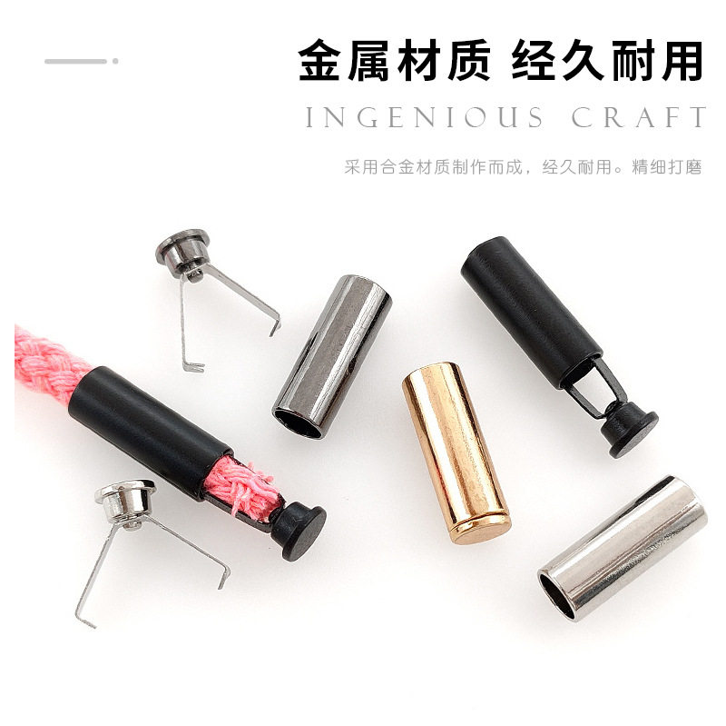 Metal Bell Metal Rope Buckle Sweatshirt Trouser Head Hat Rope Hanging Buckle Buckle Pendant Trouser Waist Rope Head Wear Rope Buckle Accessories