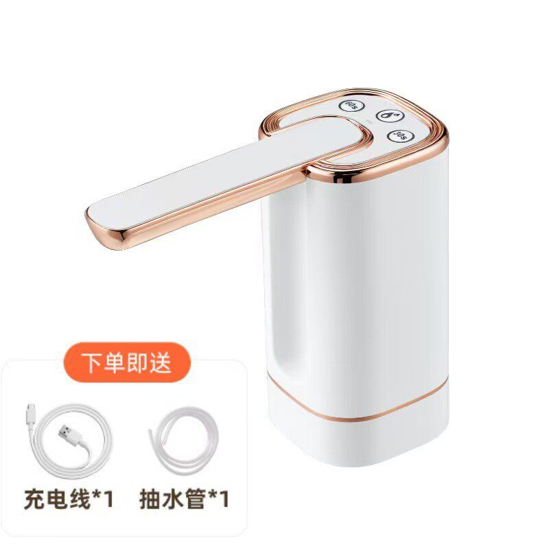 跨境热销桶装水抽水器饮水机小型家用电动抽水器户外自动上水器