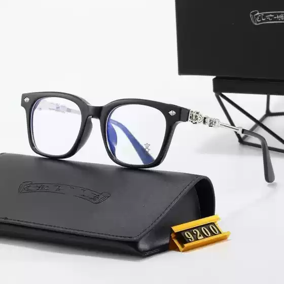 Trendy Plain Glasses with High Aesthetic Appeal, Popular Model 9200, Suitable for Everyday Wear, Stylish for Commuting, Driving, and Travel, Popular among Celebrities