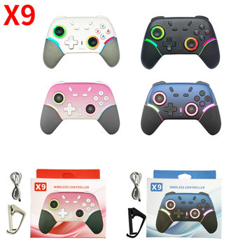 Switch Game Controller Is Suitable for Nintendo Switch 2 Wireless Controller with Rgb Light and Back Key