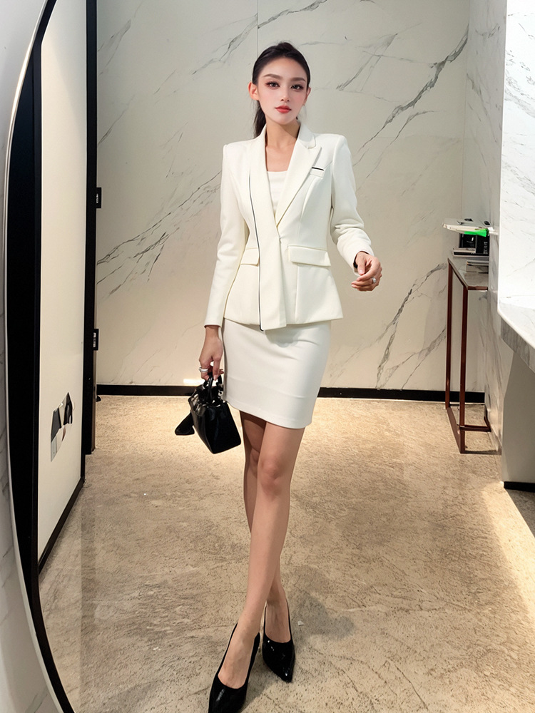 Áo Vest Nữ Vest Dáng Ôm Cả Bộ 2 Món Hàng Mùa Xuân Thu Đông Đồ Công Sở