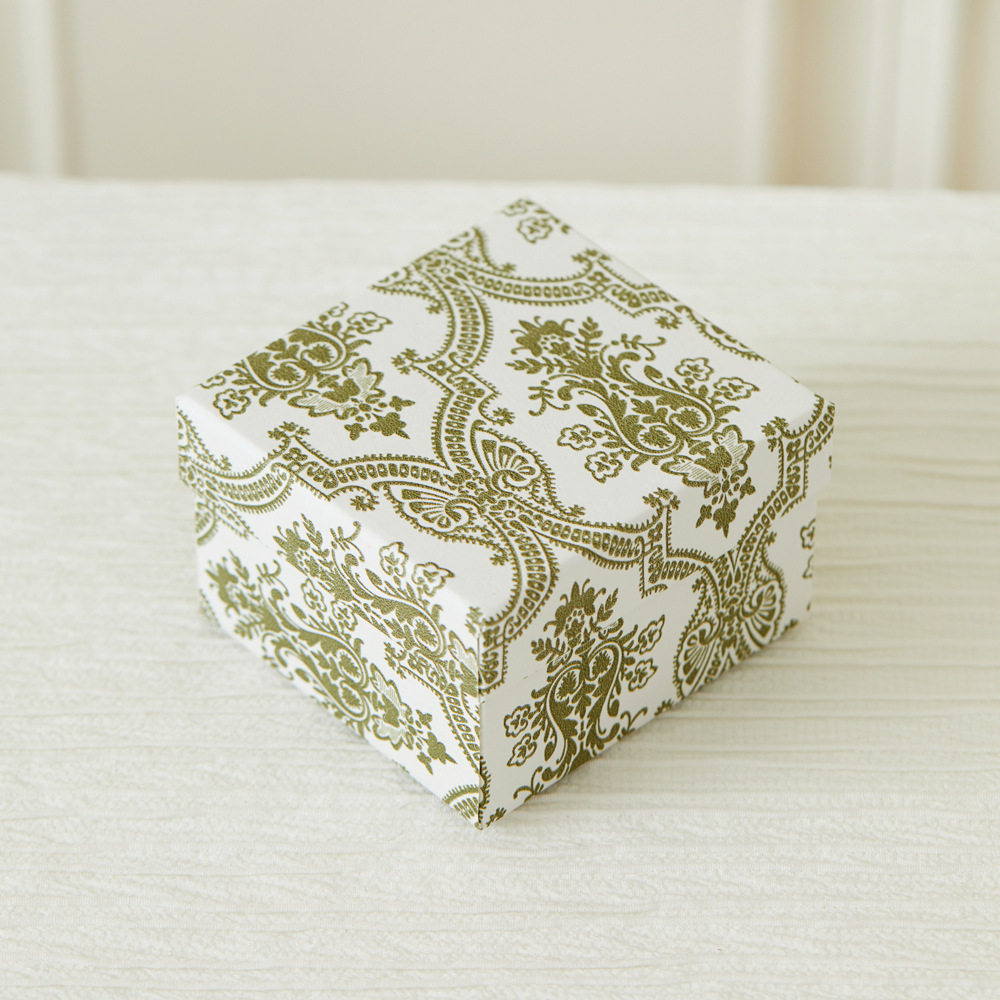 Ready-Made Watch Jewelry Packaging Box, Exquisite Heaven and Earth Cover Birthday Gift Box, Bow Jewelry Storage Packaging Gift Box