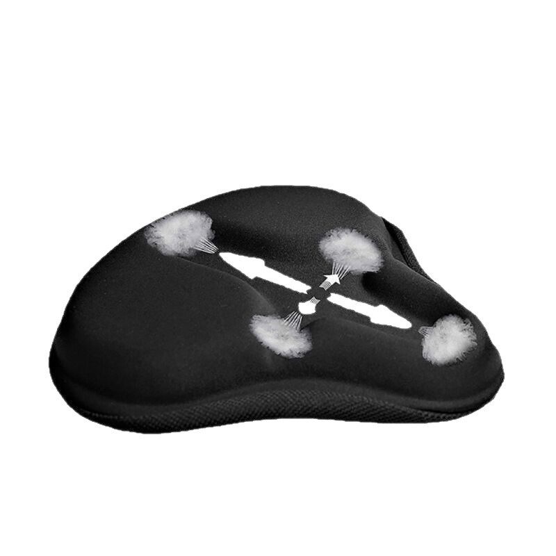 Electric Vehicle Silicone Seat Cushion Cover, Bicycle Seat Widening Cushion, Mountain Bike Seat Cover, Cycling Accessories Wholesale, Road Bike