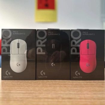 Logitech Gpw Third Generation Gprox 2 Wireless Mouse Gaming Dedicated Dual-Mode E-Sports White Pink