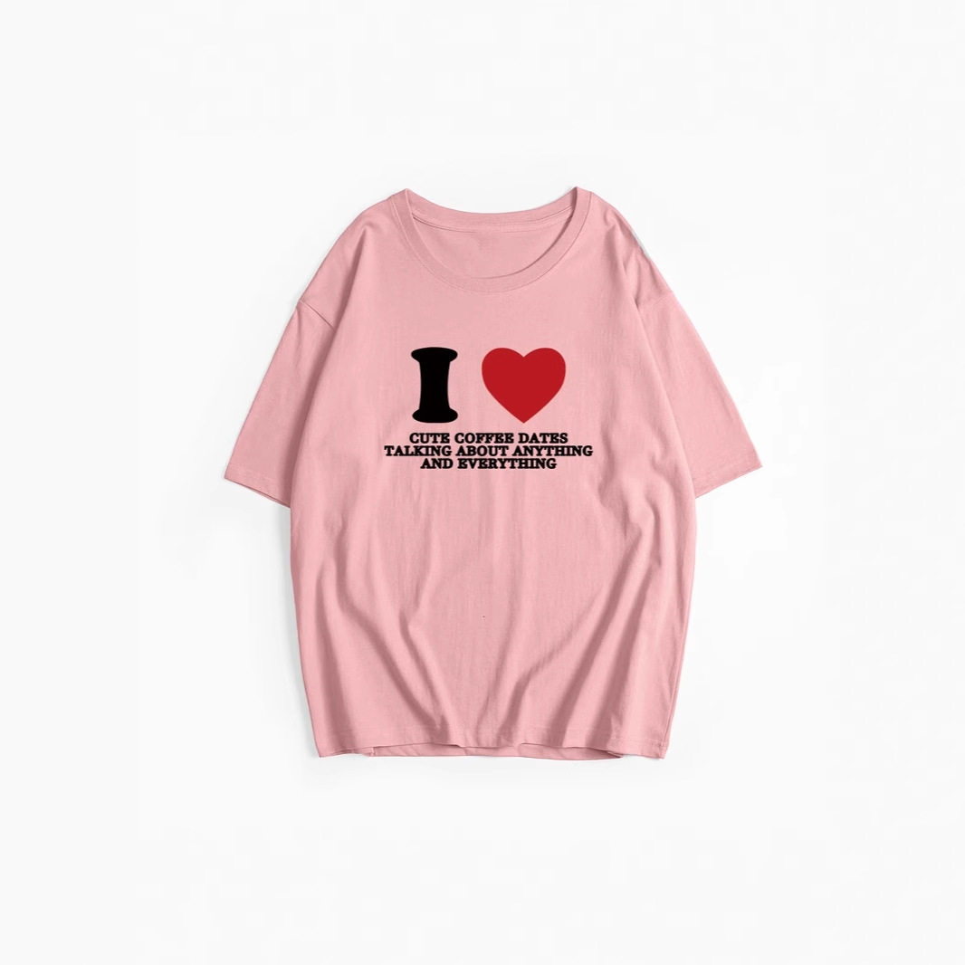 Womens Vintage Graphic T Shirt Casual Loose Fit Round Neck Short Sleeve Cotton Summer Essential Wholesale