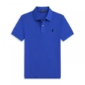 Dark blue black label