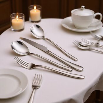 Cutlery Set for Steak, Three-Piece Set for Home Use, Steak Knife and Fork, 304 Stainless Steel, High-End Hotel Western Cuisine