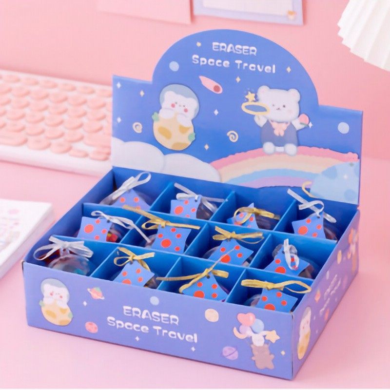 Crystal Ball Eraser Kidsren's Toy Eraser Christmas Small Gift Kindergarten Opening Prize Wipe Clean