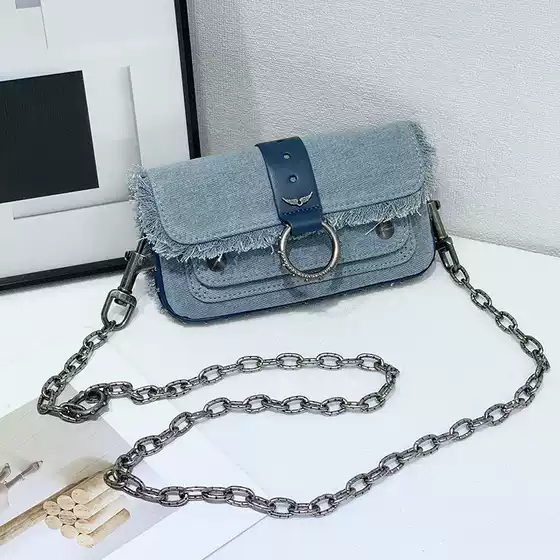 Cross-border ZV Women's Bag 2025 New Style Women's Casual All-match Liuding Shoulder Crossbody Bag Crescent Bag