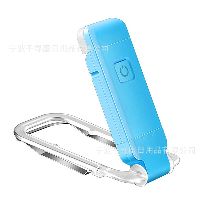 In-Stock Cross-Border Popular USB Mini Eye-Protection Foldable Book Clip Light Portable Reading Light Simple Reading Lamp Desk Lamp