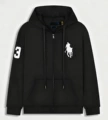 Zippered black with white label