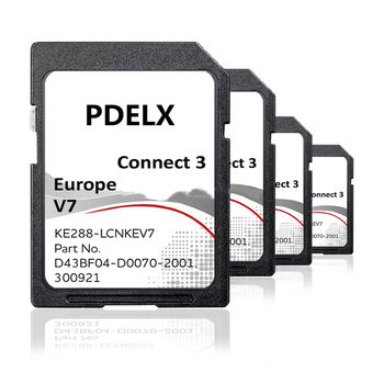 The latest map LCN 3 V7 professional number burning wholesale list professional to CID memory card high speed 16GB 32GB