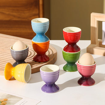 Easter Egg Cup Egg Holder Cup for Dining Table Ceramic Breakfast Egg Cup Creative Personalized Ceramic Egg Cup Egg Holder