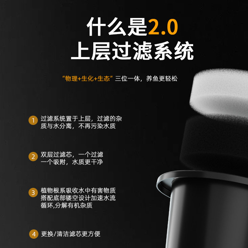 Pet Smart Fish Tank Household Small and Medium-Sized Back Filter Fish Tank Living Room Household Desktop Goldfish Tank Landscaping Aquarium