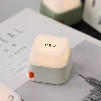 New Product Decompression Button Light Cute Night Light USB Charging Simple Kidsren's Room Desktop Ornaments Decorative Atmosphere