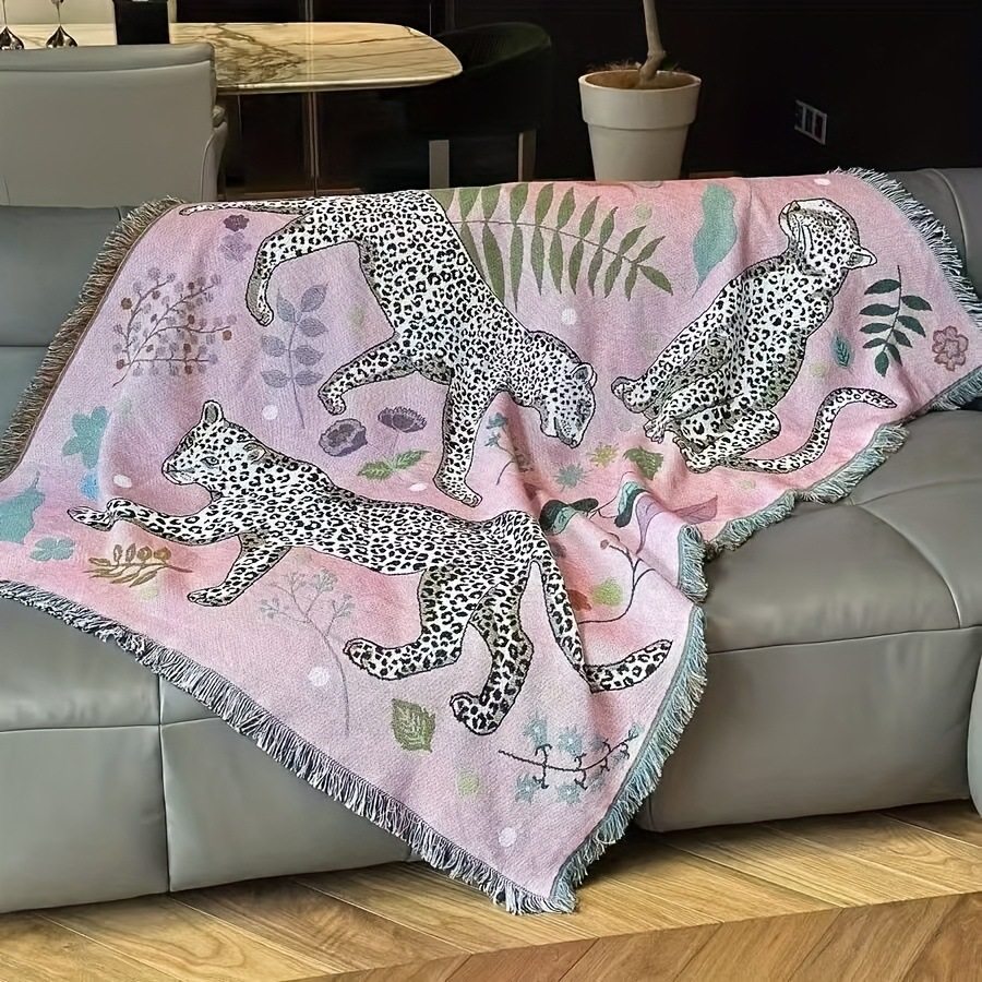 Cross-Border Special-Purpose Small Blanket, Bed Blanket, Carpet, Tablecloth, Universal Cover, Picnic Mat, Sofa Air-Conditioning Picnic Mat